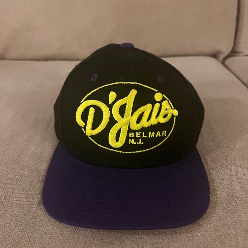 Black and Purple D'Jais Belmar Cap